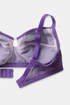 Zivame Wildberry Fling Double Layered Non Wired 3/4Th Coverage Bra - Royal Purple — thumbnail 5